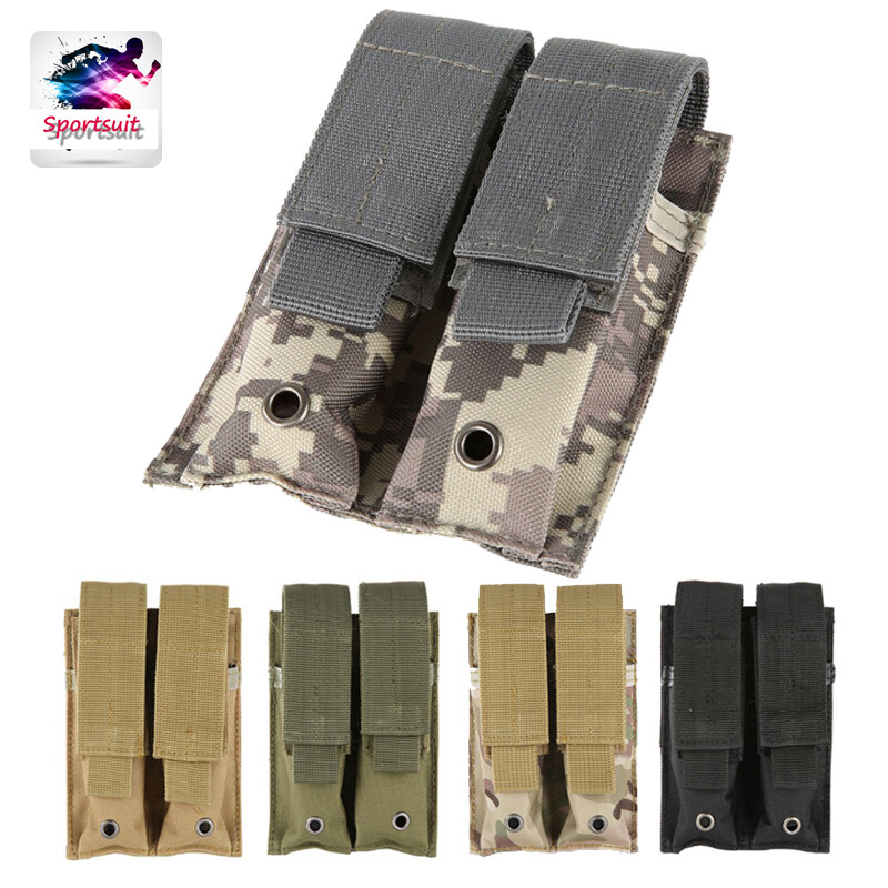 Túi Thể Thao Ni Lông 600D Đóng Bao Da Molle Túi Phụ Kiện Đôi Cho Chiến Đấu Ngoài Trời