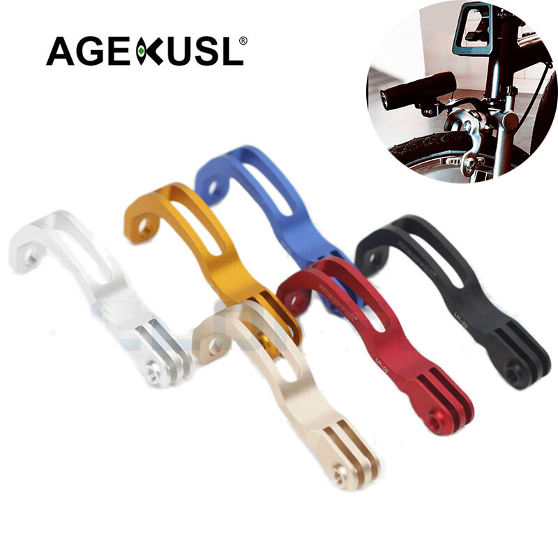 Aceoffix Giá Đỡ Đèn Xe Đạp, Go Pro Giá Đỡ Đèn Cateye Cho Brompton Pike Birdy Dahon Gấp Gọn