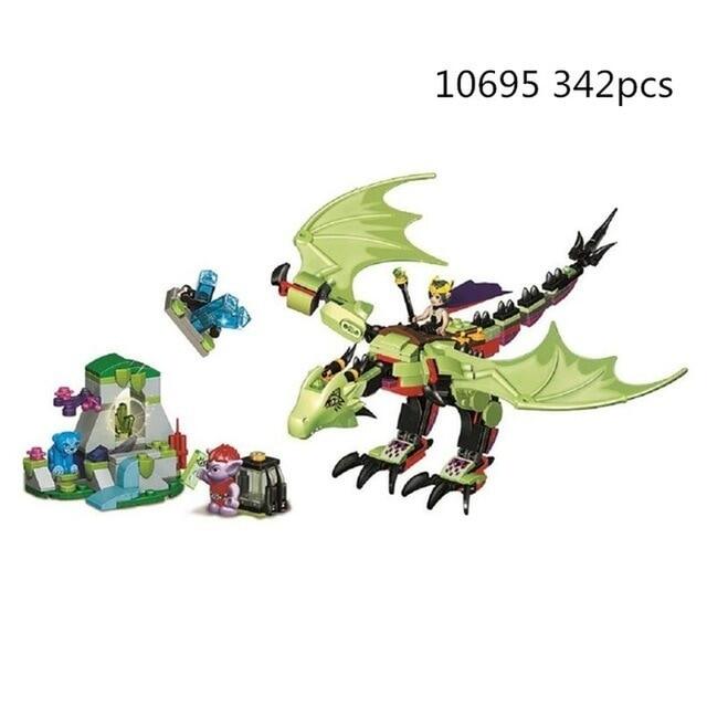 2021เอลฟ์ Fairy Friends บล็อคก่อสร้างของเล่นตัวต่อเข้ากันได้ Lepining Dragon อิฐสาวตุ๊กตานางฟ้า Diy ของขวัญ