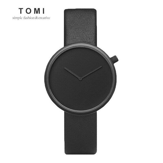 ⌚⌚đồng hồ tomi độc đáo đồng hồ thiết kế mới cho nam nữ đồng hồ đeo tay cặp đôi sành điệu bằng da đồng hồ thạch anh thời trang đồng hồ nam reloj