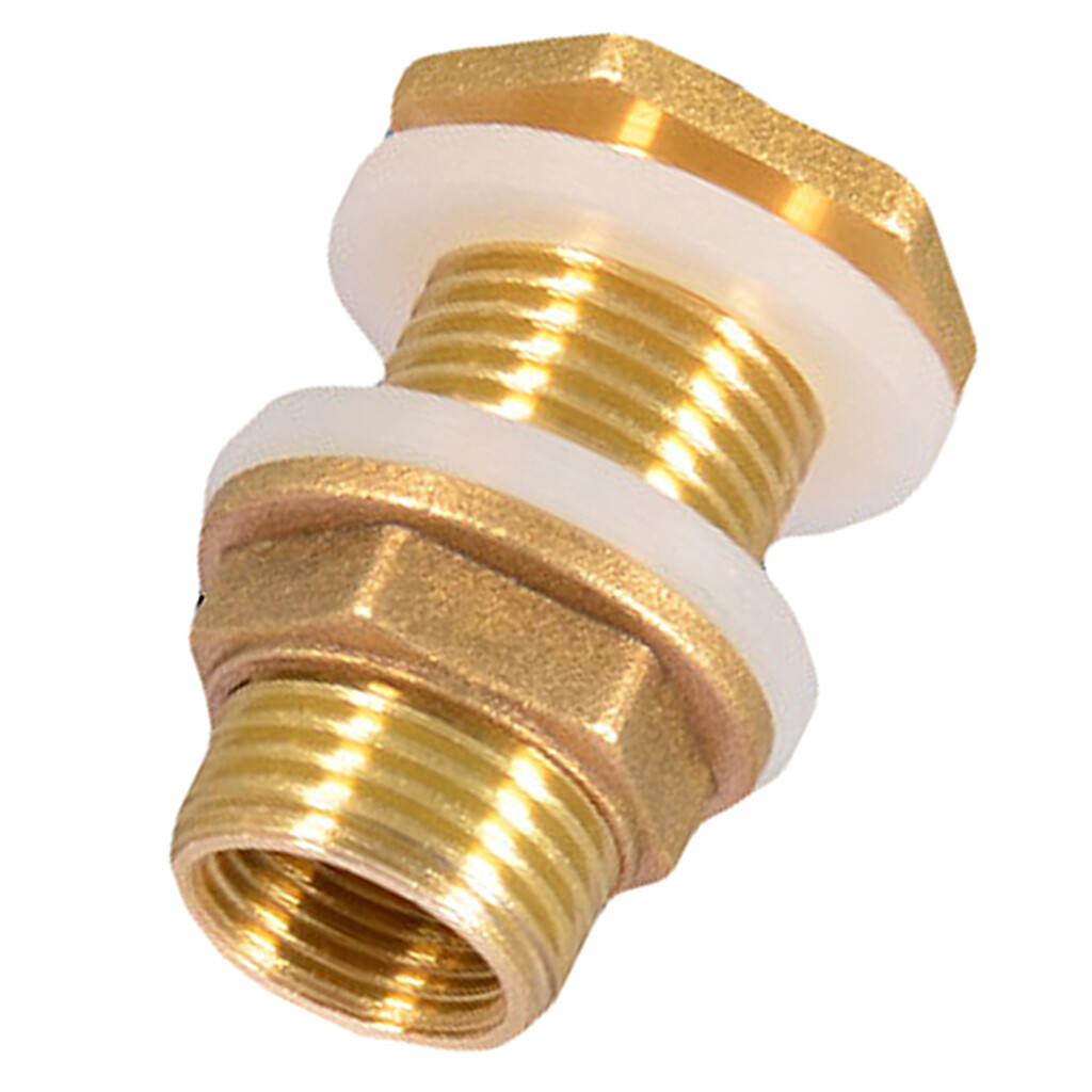 Loviver Solid Brass Water Tank Nối Phụ Kiện Bộ Chuyển Đổi M1/2 ''M3/4'' M1''