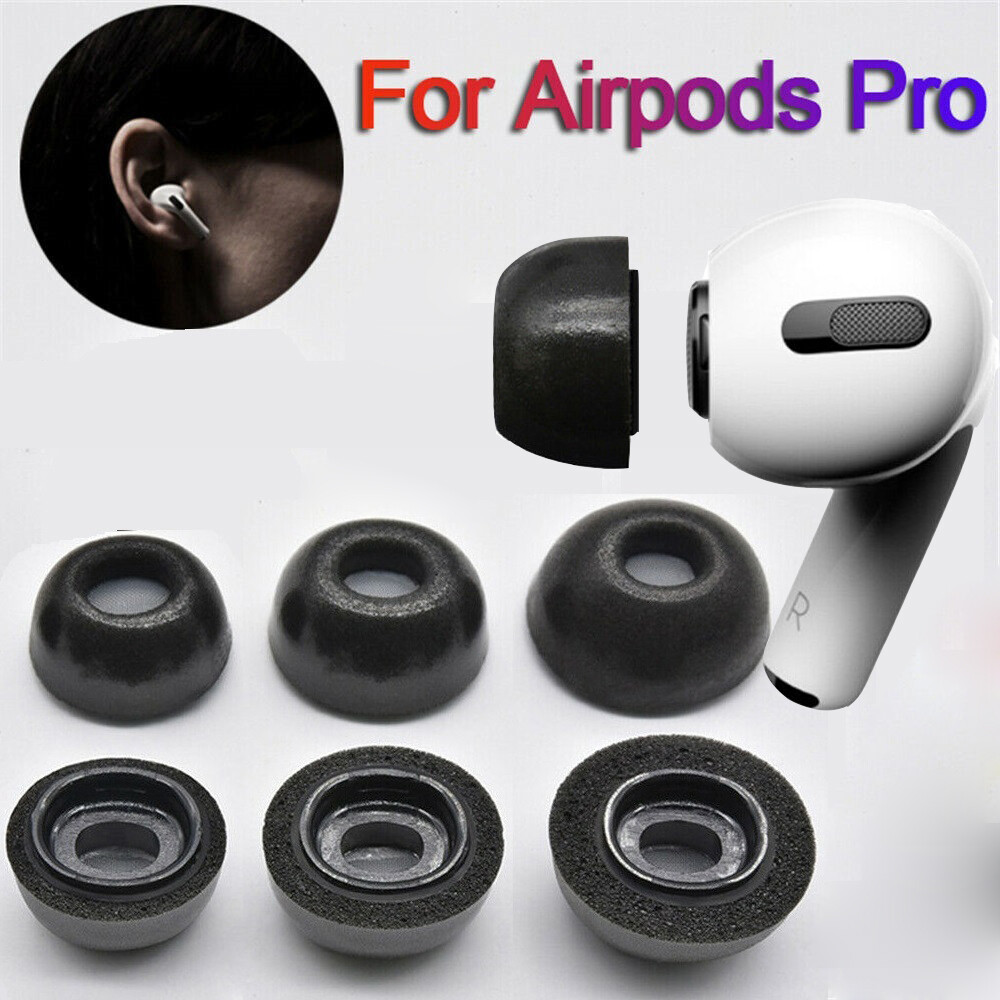 [Songful] Tai nghe bao gồm nắp Bộ nhớ bọt khuyên tai Nút tai Tương thích với Apple Airpod Pro