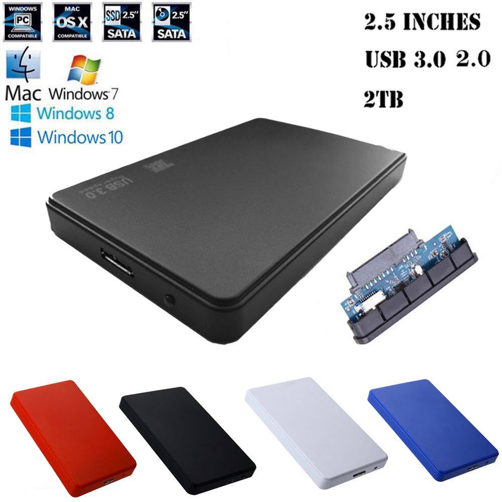 TI9P USB 3.0 2.0 Computer Peripherals SSD Cover Box SATA USB 3.0 2.0 2TB Hard Disk Drive HDD Enclosure External Case Storage Devices