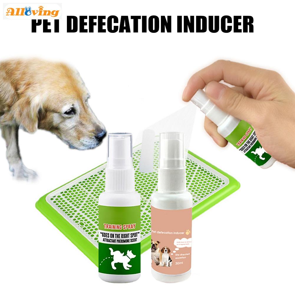 Alloving 30ml Pet Dog Spray Inducer Dog Toilet Training Puppy