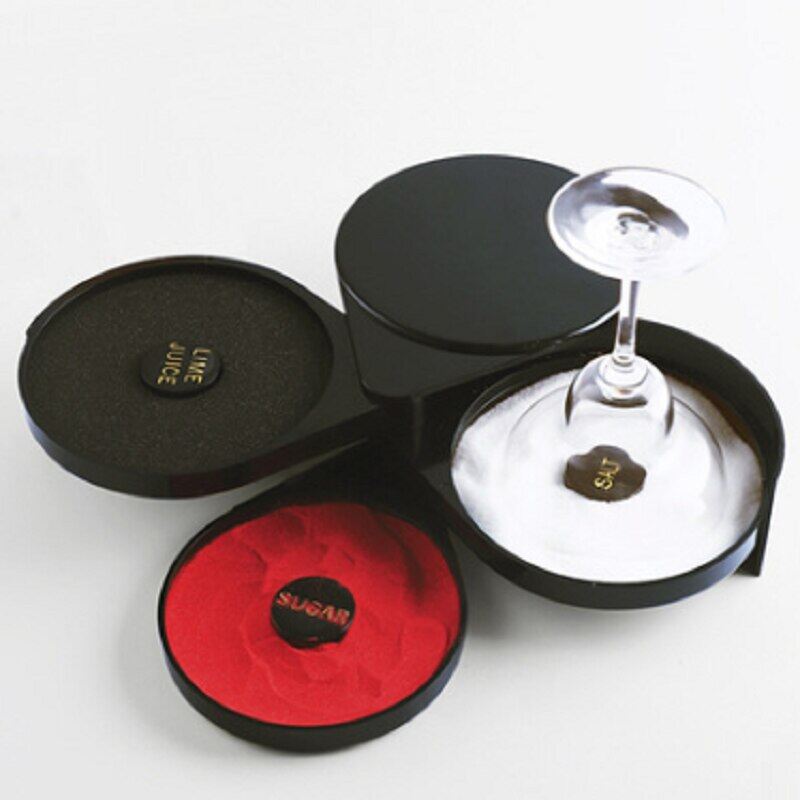 Special Tool For Bartending Salt Box Adorn Glasses Rim Make Taste Wine More Refreshing