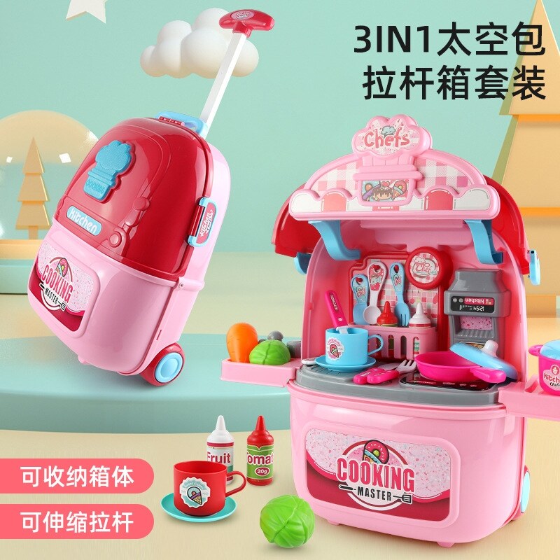Các mô phỏng đồ chơi giáo dục bé trai và bé gái Mini cho nhà bếp của trẻ