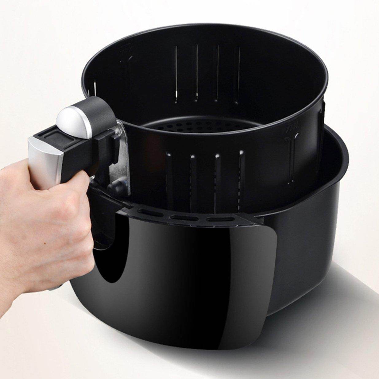 KAKA ความจุสูง Air เครื่องทอดเฟร้นช์ฟรายส์เครื่องน้ำมันดีต่อสุขภาพฟรีทำอาหาร 1300 W/2.6L KAKA ความจุสูง Air เครื่องทอดเฟร้นช์ฟรายส์เครื่องน้ำมันดีต่อสุขภาพฟรีทำอาหาร 1300 W/2.6L