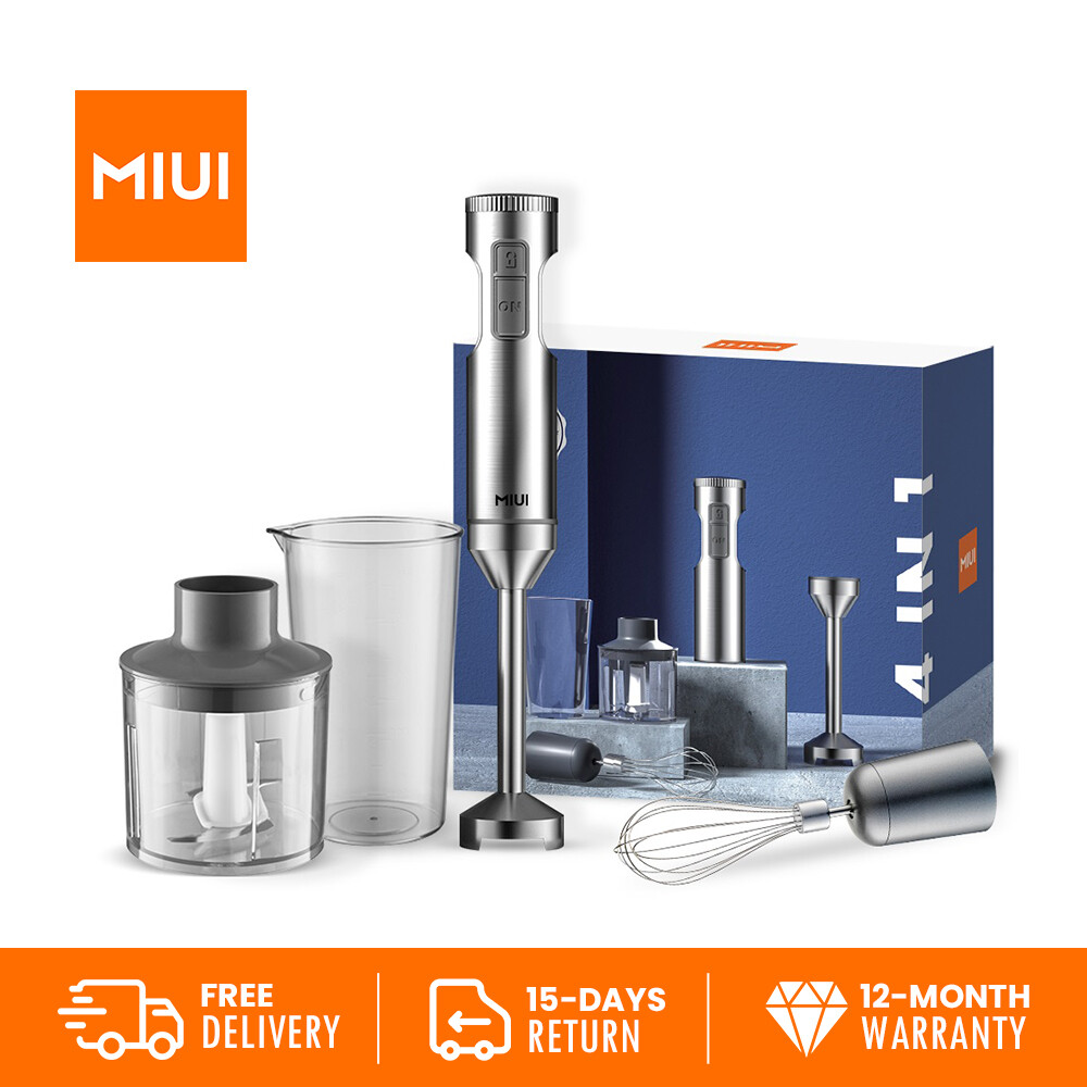 Miui-máy xay ngâm 4 trong 1 800w mạnh mẽ, máy xay có tay cầm bằng thép không gỉ, cốc trộn 700ml, bộ xử lý thực phẩm 500ml, máy xay ngâm 4 trong 1 800w mạnh mẽ, máy xay có tay cầm bằng thép không gỉ, cốc trộn 700ml, máy xay thực phẩm 500ml, máy đánh trứng