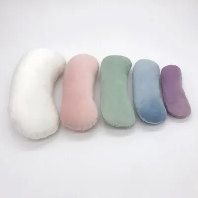 Colorful Newborn Photo Shoot Props Posing Crescent Head Pillow Set Positioner Bebe Bedding Cushion (6)