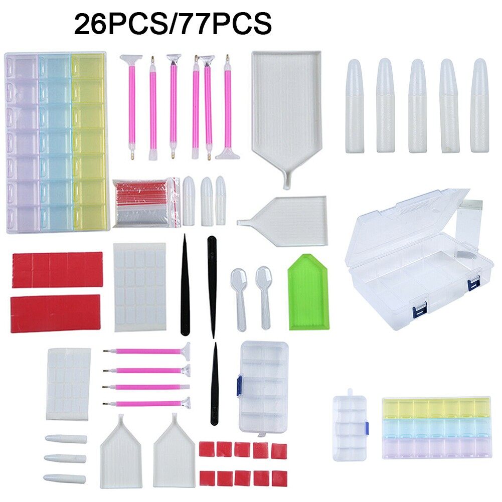 Bộ dụng cụ chuyên dụng làm tranh đính đá 5d diy - intl