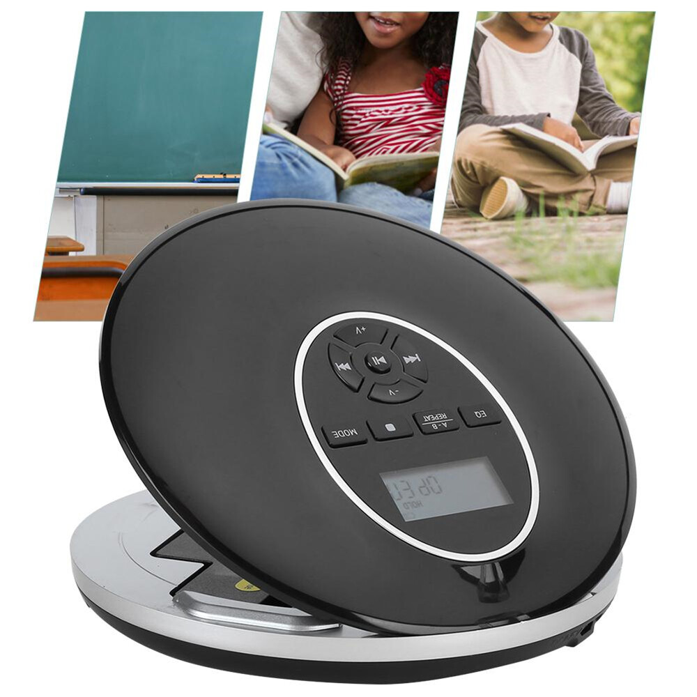 Đầu nghe nhạc cd cầm tay kiểu tròn nhạc hifi tai nghe máy phát đĩa walkman đĩa cd