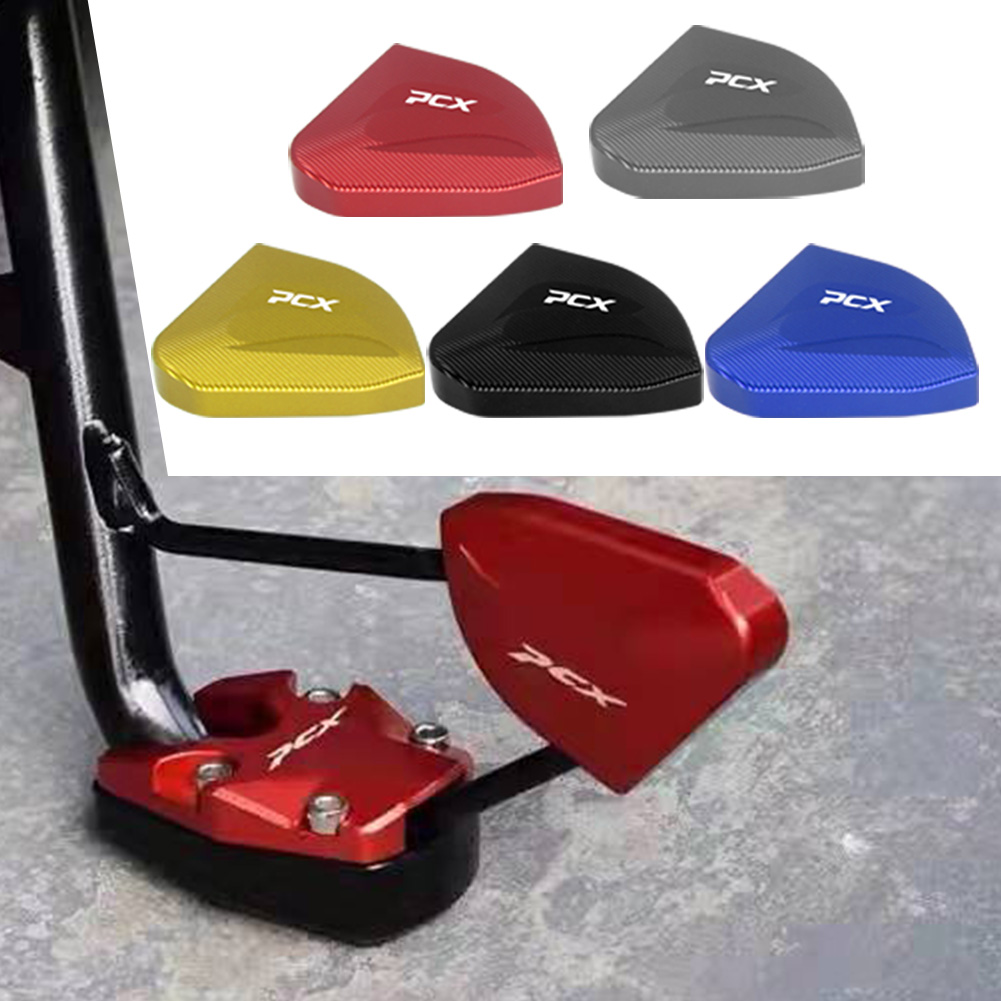 Giá đỡ chân chống bên hông xe máy cnc tấm đỡ chân chống cho honda pcx 160 125 2021-2022