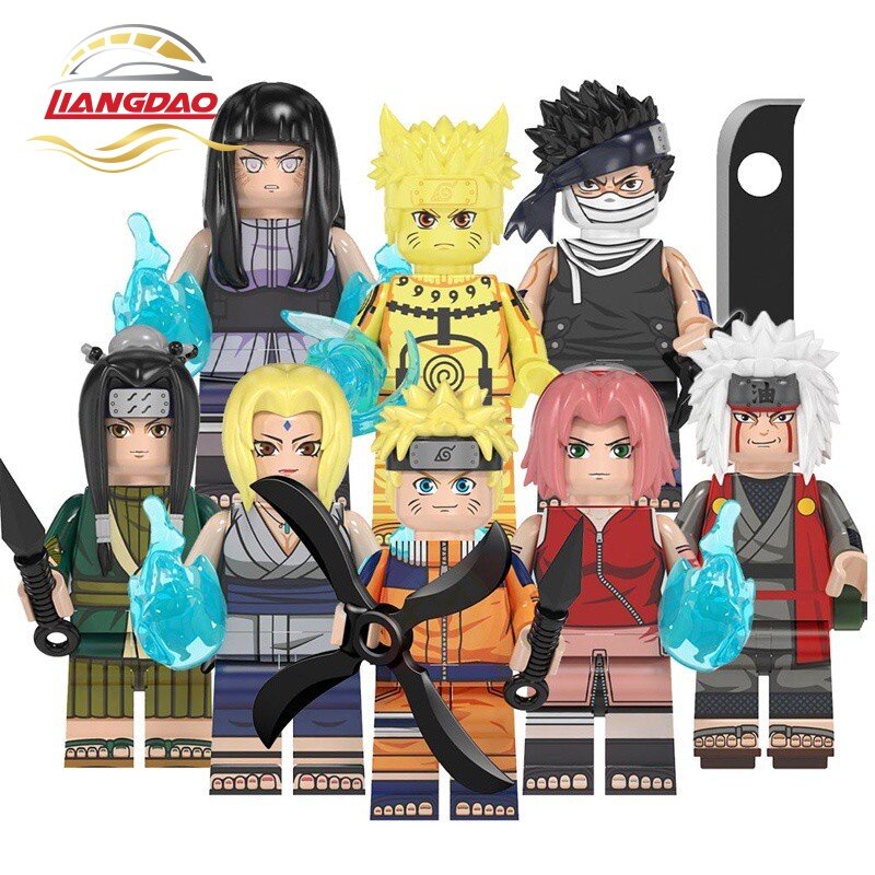 [Bán chạy] Naruto Minifigures LEGO Đồ chơi xếp ghép hình cho trẻ em