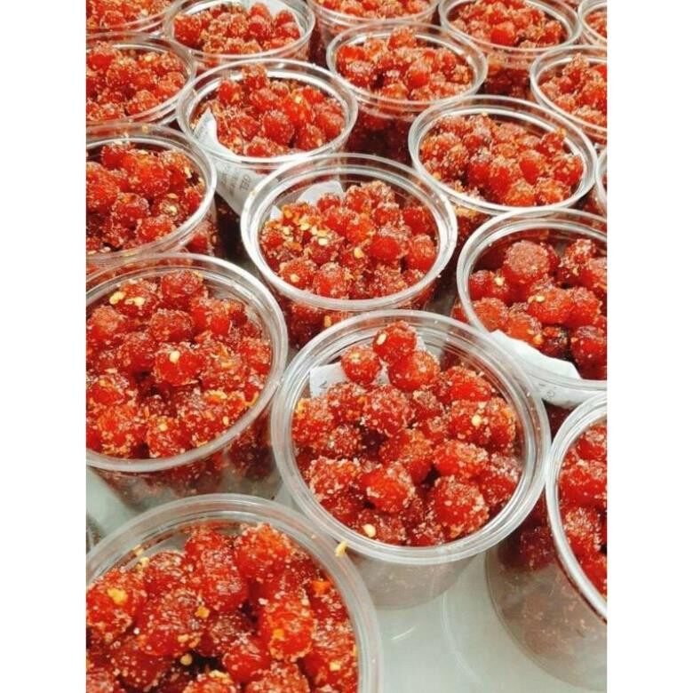 Chùm ruột sấy chanh muối lon 500gr từ đơn 50k, hàng ngon nhà làm
