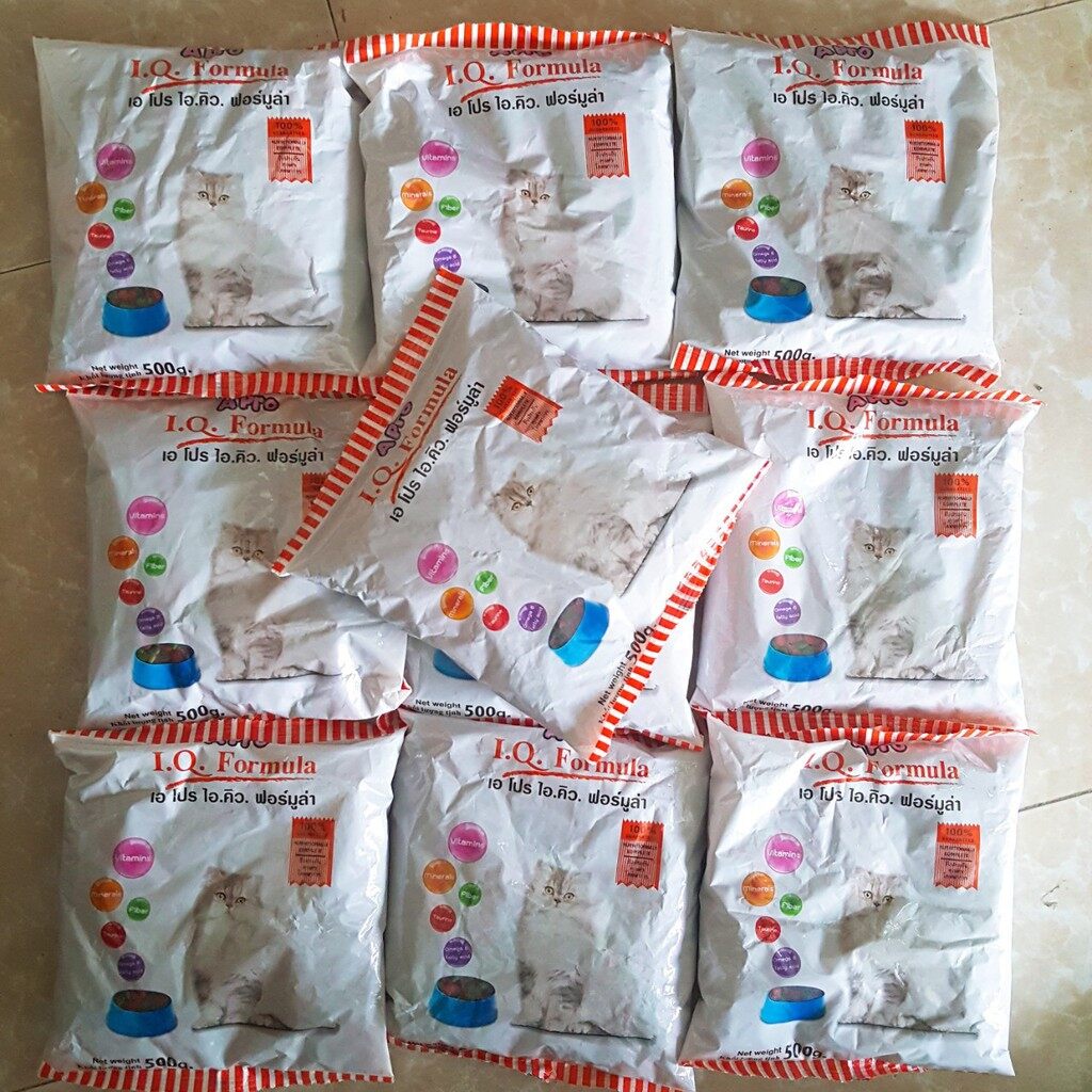 Thức ăn mèo apro iq 500g