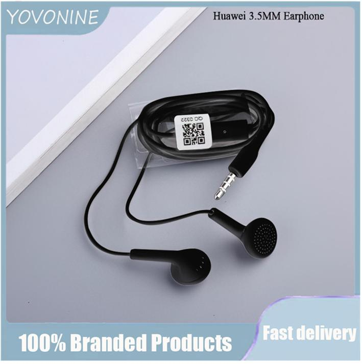 YOVONINE Tai Nghe Huawei Y7 3.5Mm Chính Hãng Có Mic Cho Nova 2 3 2i 3i 3e P20 P30 P10 Lite Honor 8 9 8X 9X 9I 8I 7X V20 MAX Mate 7 8 9 10