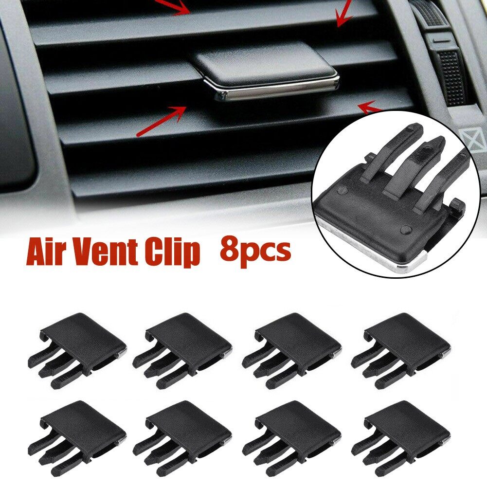Clip Air Vent xe để tham khảo phổ màu đen xe xe Louvre lưỡi