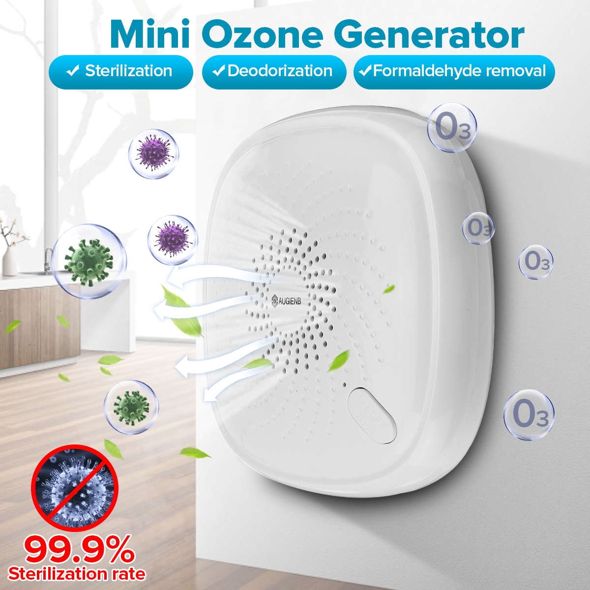Máy khử trùng ion âm b50 mini 110-240v máy khử mùi, máy tiệt trùng ozone genrator air ozonizer máy lọc không khí ion hóa máy lọc không khí cho nhà loại bỏ mùi hôi cho phòng/phòng tắm/nhà bếp/giặt ủi/nhà vệ sinh