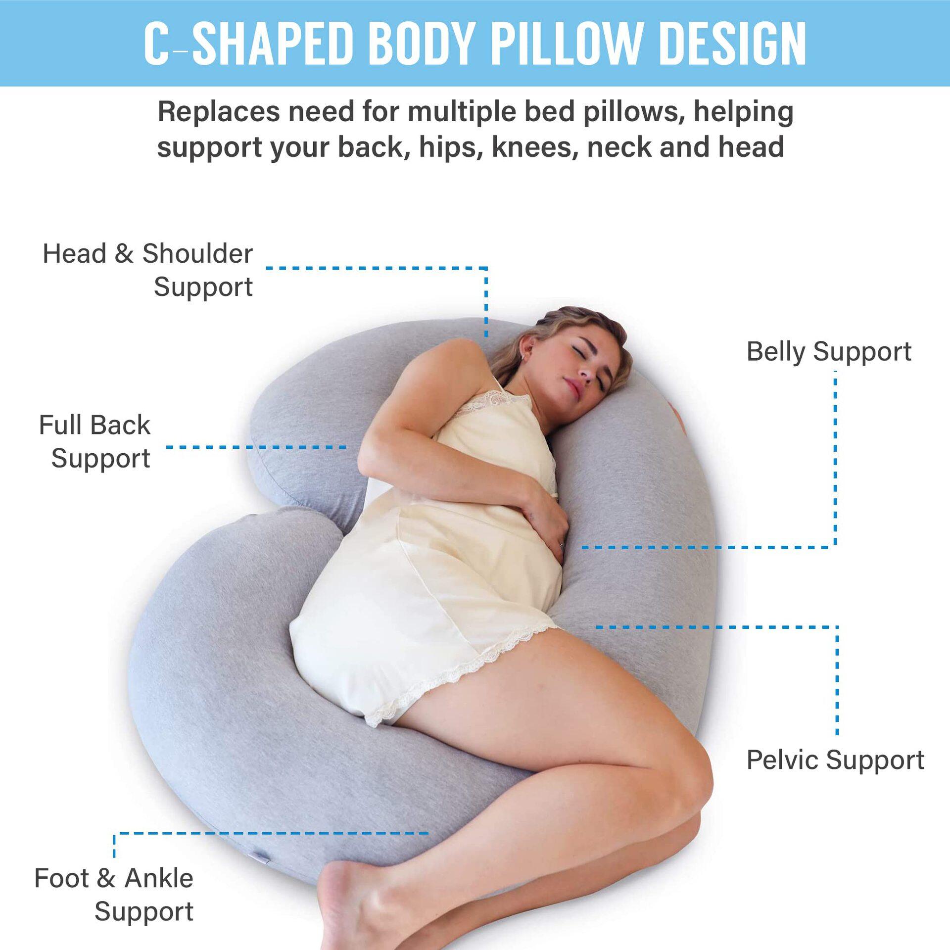 prgkvg Pregnant women s pillows can be disassembled and washed, with U