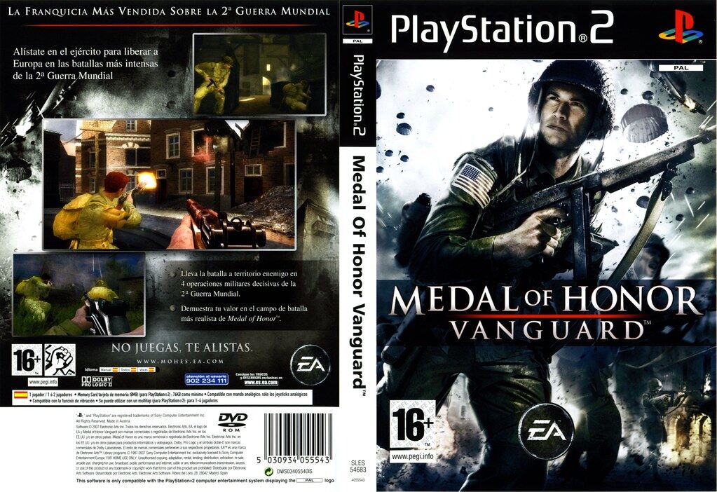 medal of honor ps2 vanguard