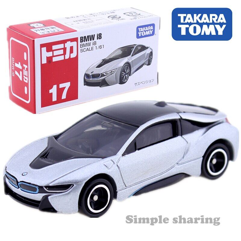 Takara Tomy Tomica No.17 BMW I8 Scale 1 61 xe đồ chơi hợp kim xe cơ giới