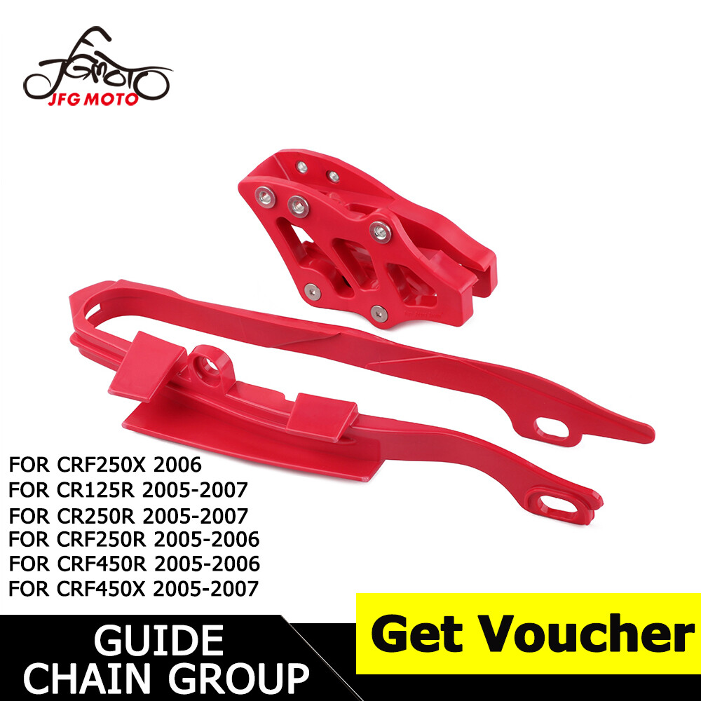 Hướng Dẫn Xích Nhựa Sau Xe Máy, Dụng Cụ Bảo Vệ Xích Bảo Vệ Cho Xe HONDA CR125R CR250R CRF250R CRF450R CRF250X CRF450X CRF