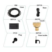 Atomizing Spray Cooling Water Fog Sprayer System Garden Outdoor Misting System Water Mist For Home Garden Irrigation