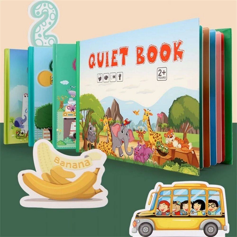 Shui70300 Đồ Chơi Trẻ Em Cho Trẻ Em Đọc Mầm Non Cuốn Sách Giác Ngộ Hội