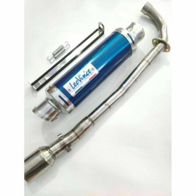 Pô leovince full cổ bô độ Wave, Dream, Cub ... Leo Vince