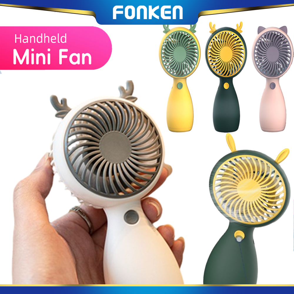 Portable Mini Fan Rechargeable Handheld USB Fan