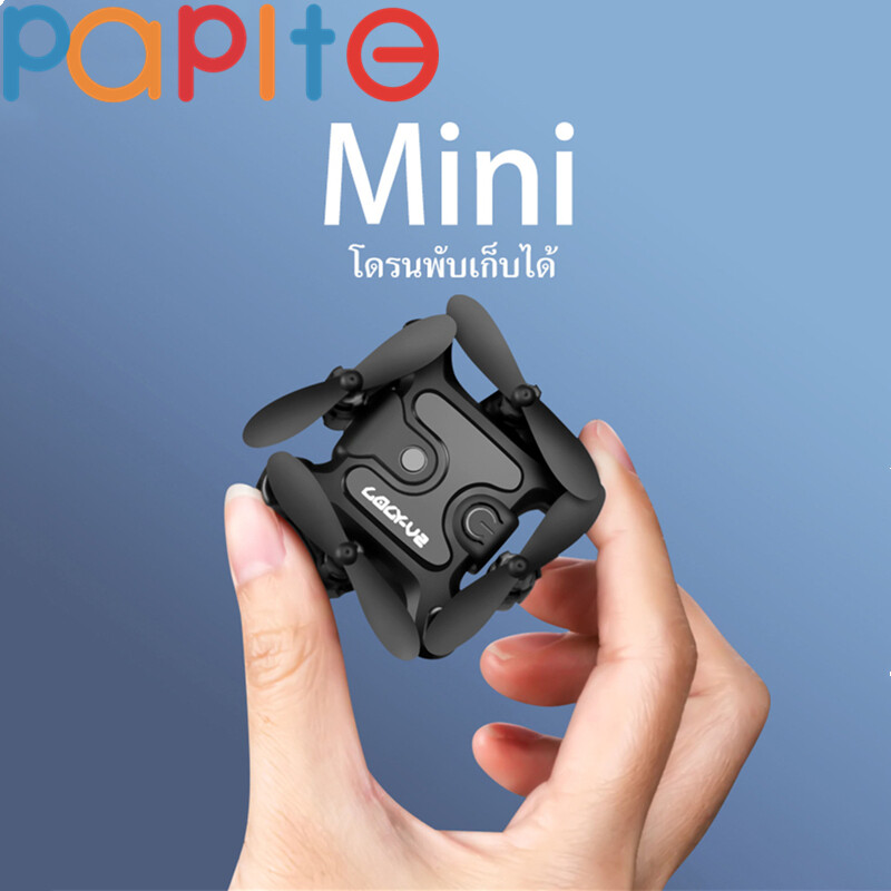 PAPITE【In Stock】Professional HD Trên Không Nhiếp Ảnh Bay Không Người Lái Máy Bay Không Người Lái Gấp Gọn Tiện Dụng WiFi 4K Điều Khiển Từ Xa Mini Drone