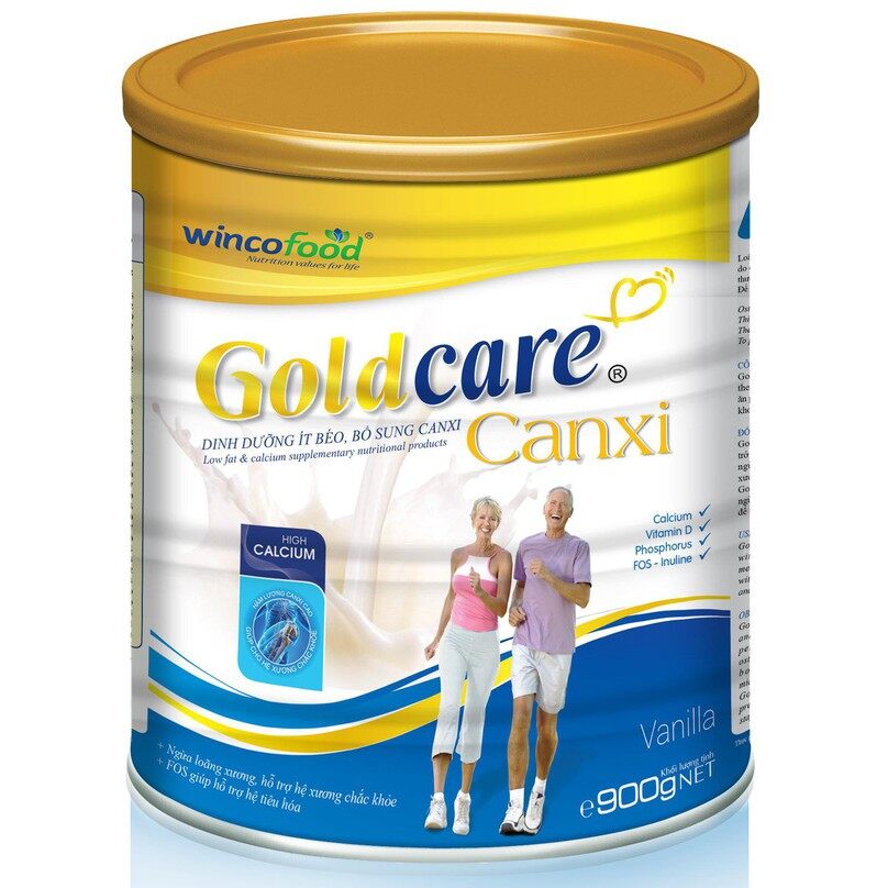 Sữa bột wincofood goldcare canxi 900g – ít béo, bổ sung canxi, ngừa loãng xương