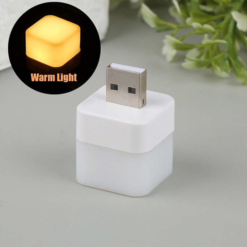💖🎈🎈Đèn ngủ nhỏ USB mini cầm tay LED bảo vệ mắt đèn đọc vuông