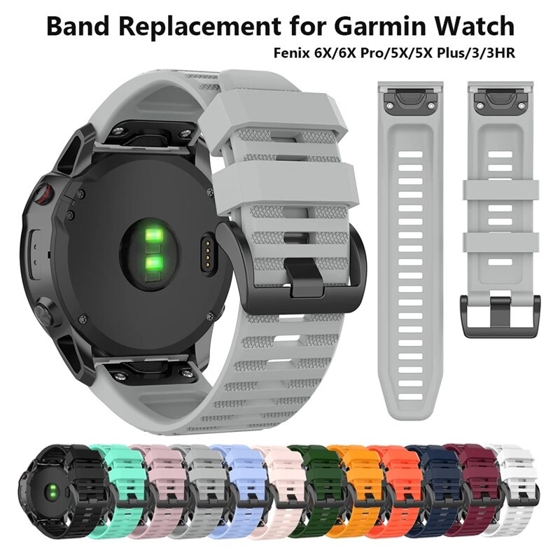 Bán tốt zhuhai311 - / dây đồng hồ quickfit 26mm dây đeo cho garmin fenix 3 hr 5x plus 6x pro quatix 3 tactix bravo charlie delta descent mk1 chính hãng