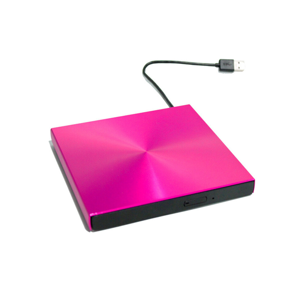 Generic USB 3.0 Aluminum Alloy External DVD CD Player Slim Silver New