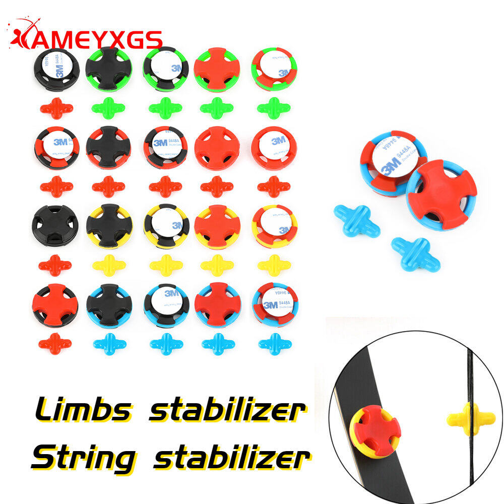 Ame cung uốn ngược ổn định chân tay bowstring silencer phụ kiện bằng cao su cho ngoài trời Traning