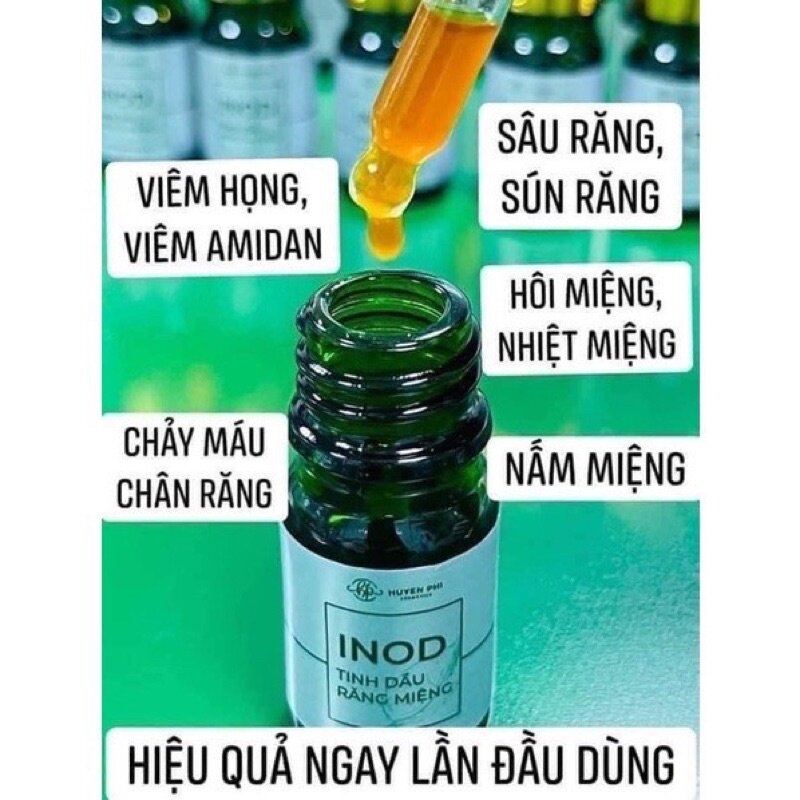 INOD Hôi Miệng Huyền Phi - Serum Tinh Dầu Răng Miệng Thơm Mát