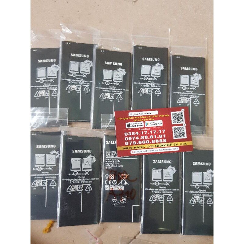 Pin sam sung j7 prime/a710 zin