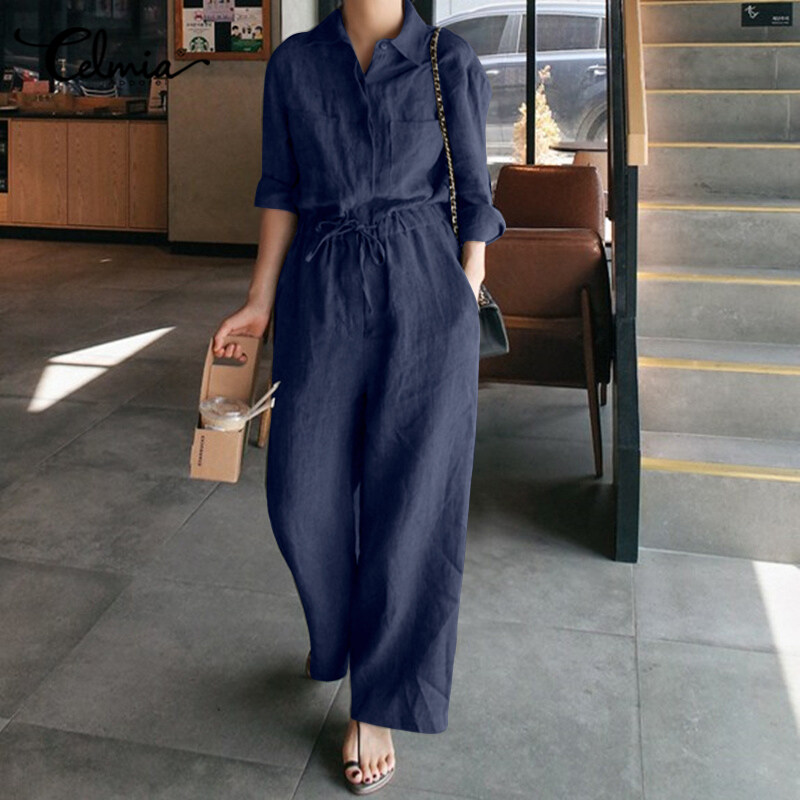 ladies loose dungarees