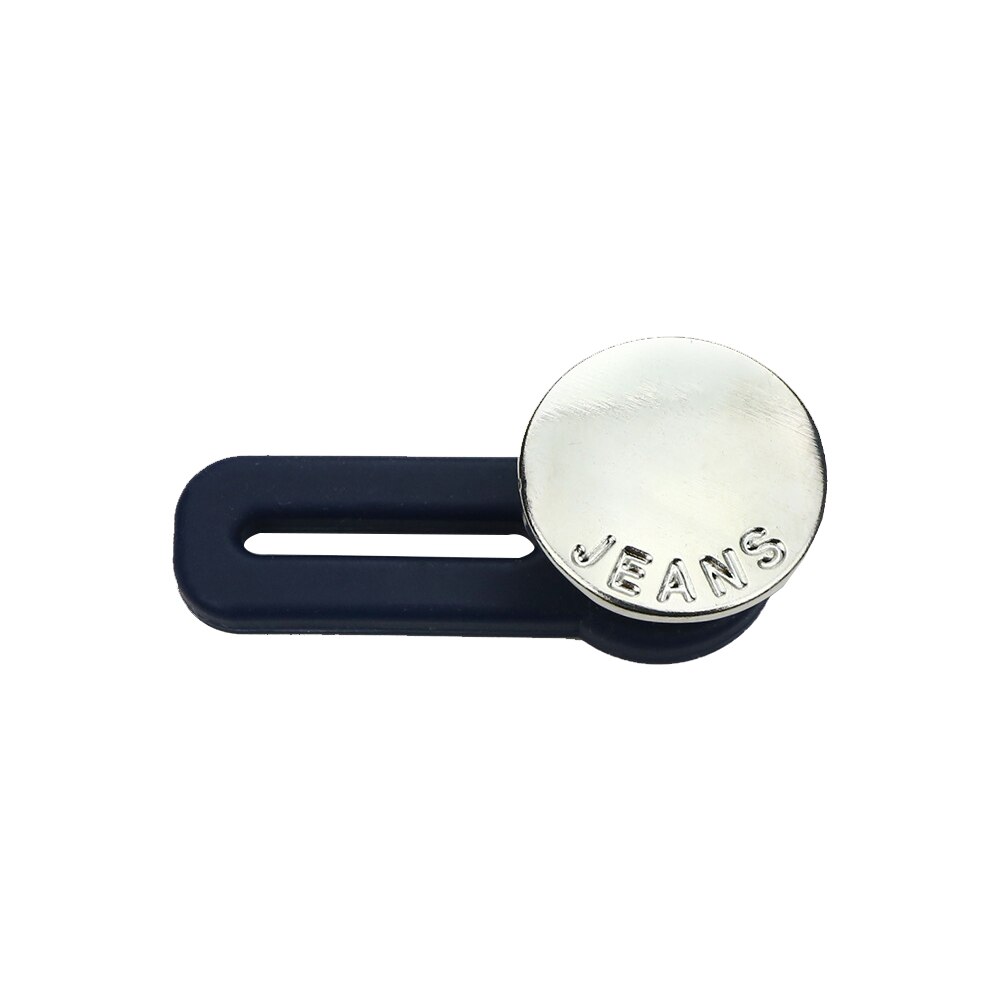 5PCS Magic Metal Button Extender for Pants Jeans Free Sewing Adjustable Retractable Button Waist Extenders Waistband Expander