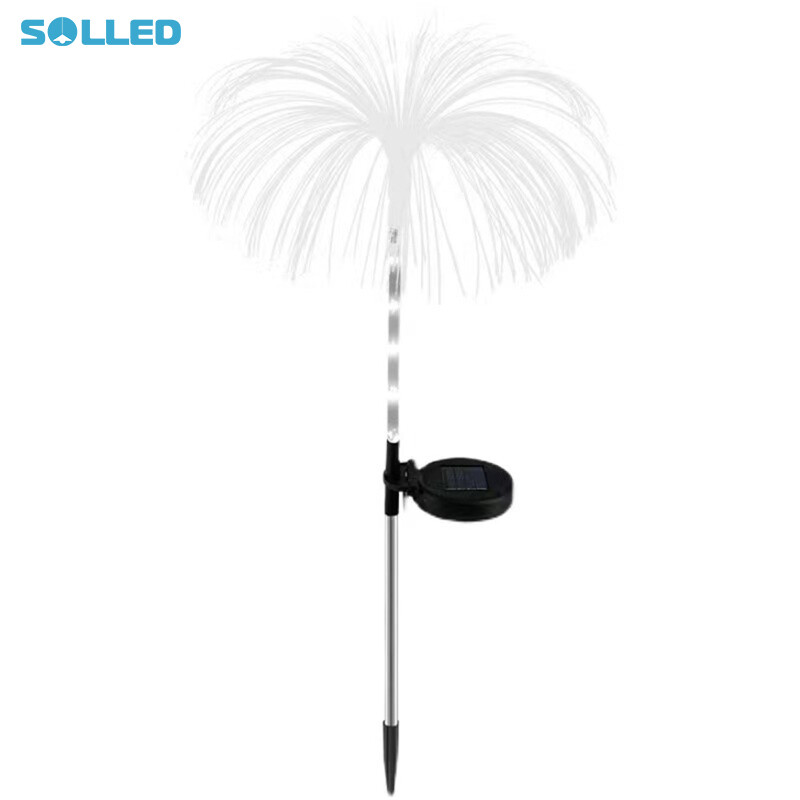 Đèn led năng lượng mặt trời solled đèn sứa nhiều màu đèn tạo không khí chống nước cho sân vườn ban công bãi cỏ trang trí