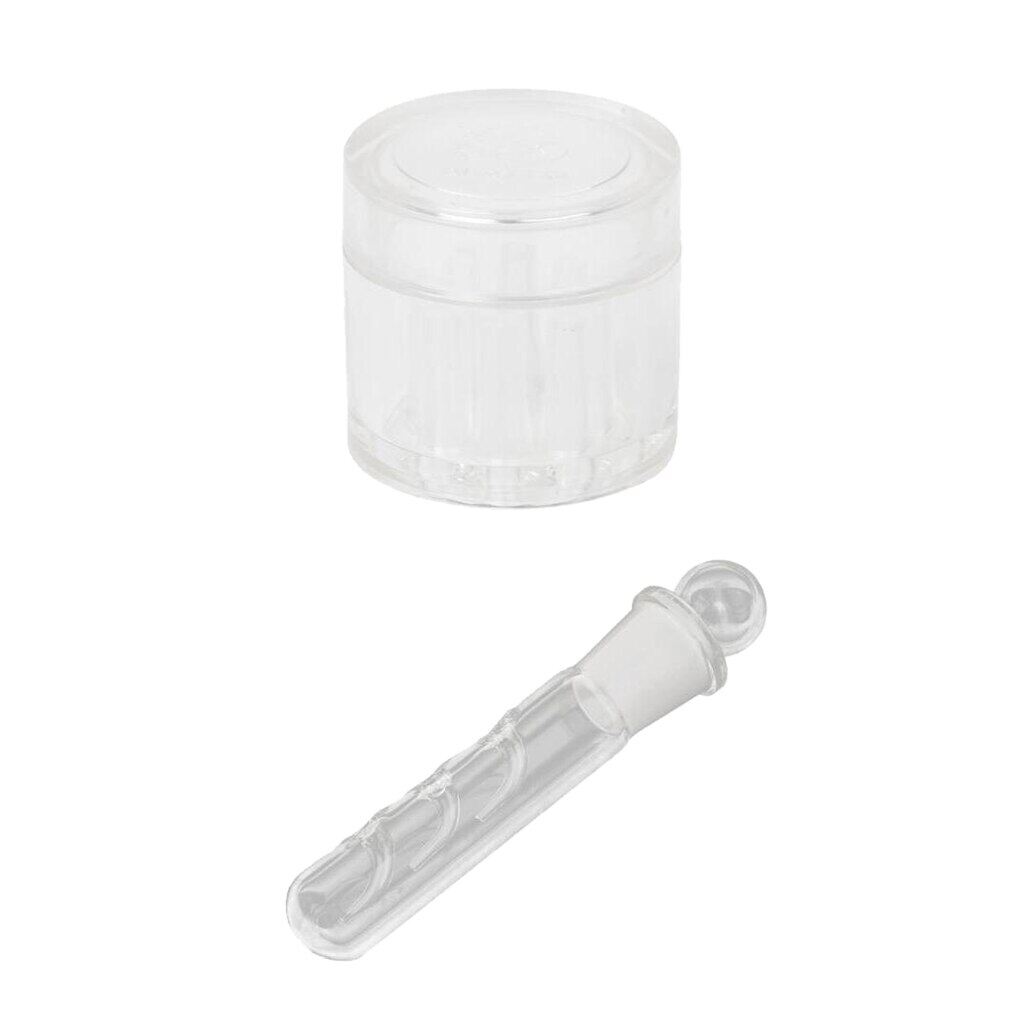 Planaria Trap Glass Worm Catch Pen Tube Trapper - Clear Three Holes Amp; Eight Holes