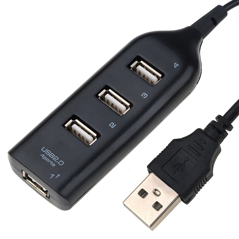 Bộ Chia Cổng USB Bộ Chia Cổng USB 2.0 4 Cổng Bộ Chia Kiểu Ổ Cắm Mini Bộ Chuyển Đổi Sạc Cho Máy Vi Tính Máy Tính Xách Tay Điện Thoại