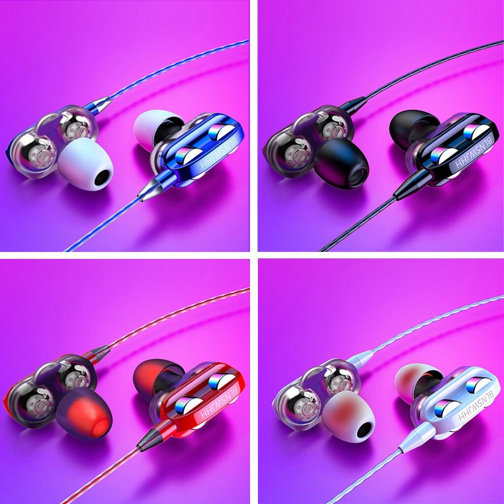 Nghe Tai nghe siêu âm thanh nổi tai nghe 3.5mm Tai nghe tai nghe Hifi trong tai nghe âm Bass Tai Với Mic Tai nghe Bluetooth