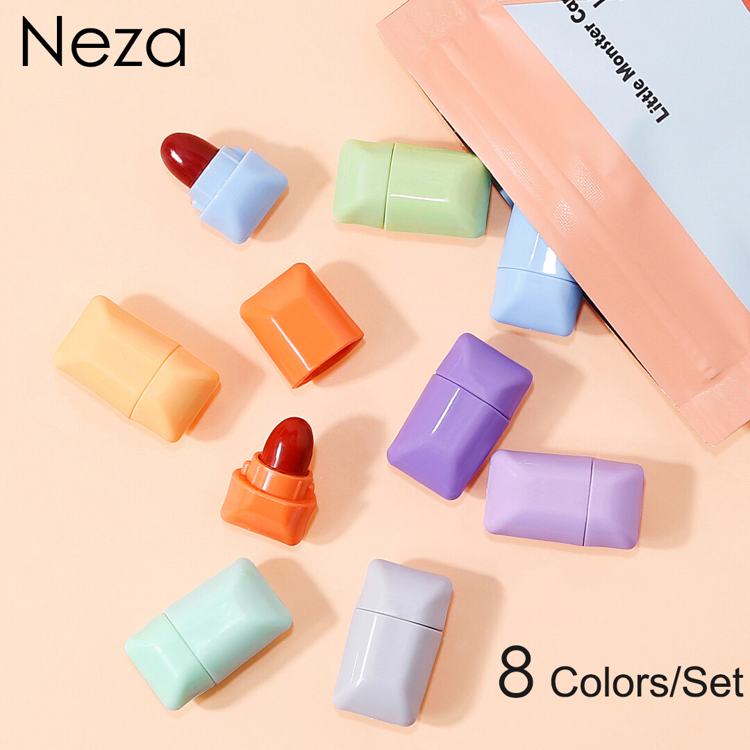 Neza mini matte lipstick 8 Colors/Set durable waterproof long wearing hydrating