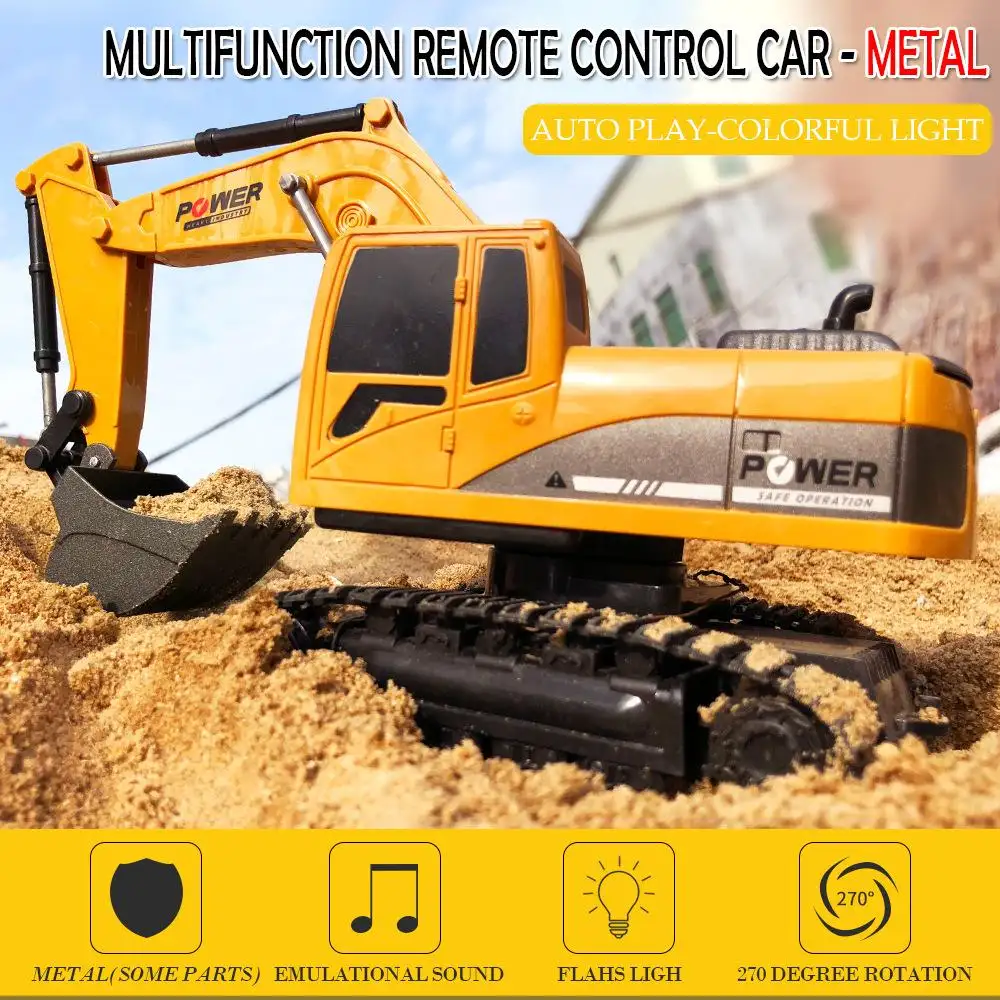 metal heavy equipment toys