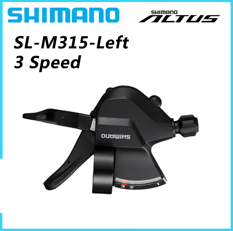 Shimano bộ chuyển số sl-m315 altus bộ chuyển số xe đạp leo núi leo núi 3x7 3x8 21 24 tốc độ bộ chuyển số m315