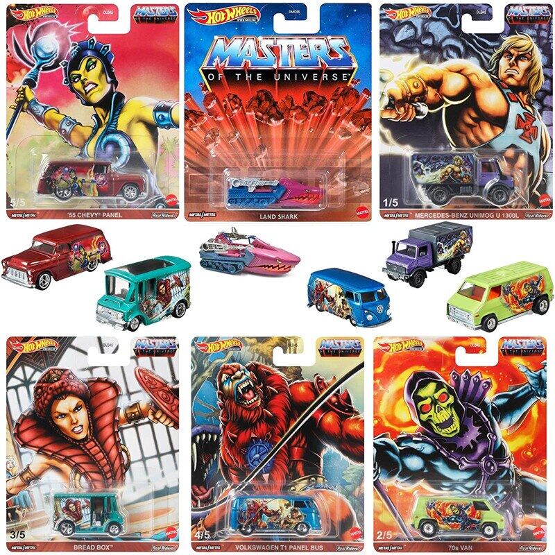 Hot Wheels Beast He-Man Cars Masters Of The Universe Skeletor Van Truck