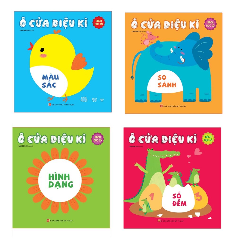 Sách đục lỗ - combo ô cửa diệu kì -
