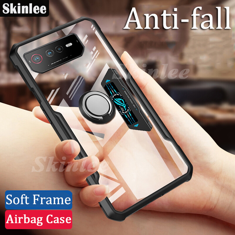Ốp điện thoại ốp lưng asus rog 6 pro ốp điện thoại cầm tay chống sốc trong suốt có vòng giữ điều hướng từ tính cho asus rog phone 6 pro